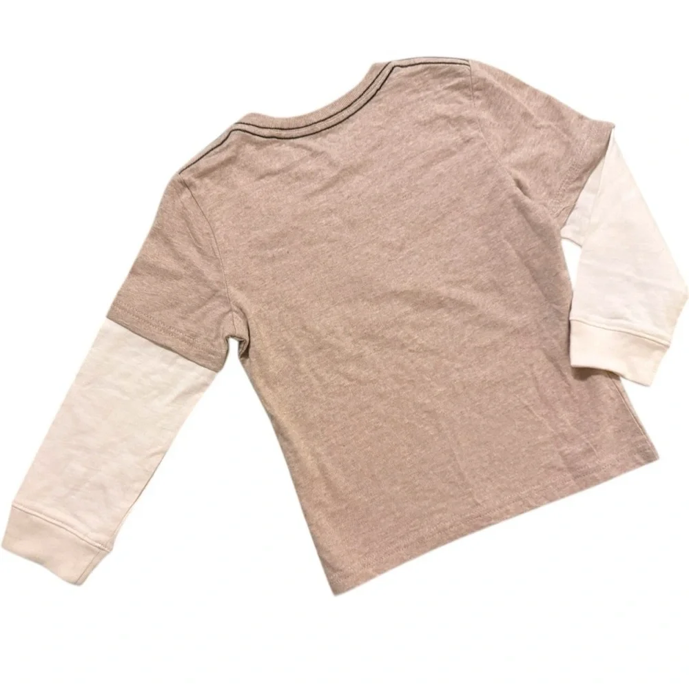 Gymboree 4T Squirrel Acorn Embroidered Long Sleeve Tee Deadstock NWT